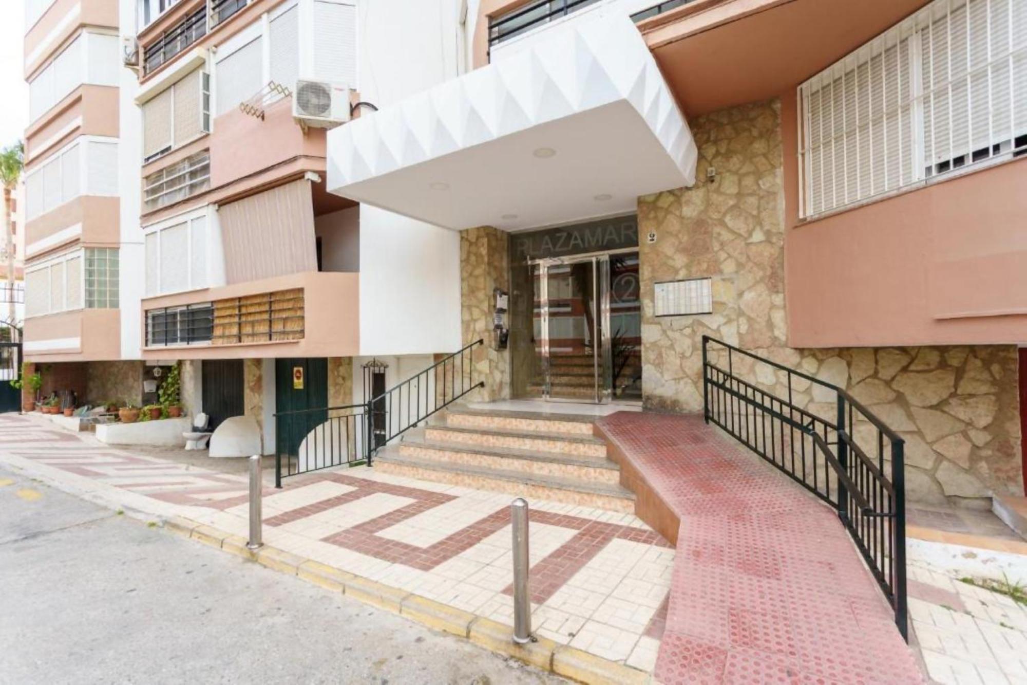 Plazamar Centro Apto 1 Dorm 3 Huesped Playa Wifi Torre Del Mar Kültér fotó