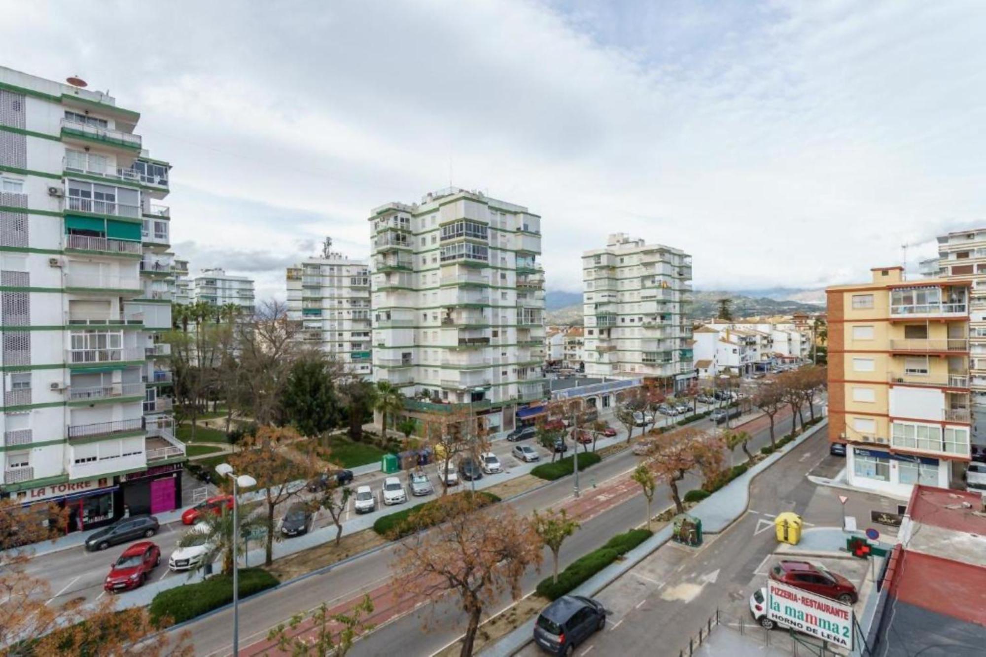 Plazamar Centro Apto 1 Dorm 3 Huesped Playa Wifi Torre Del Mar Kültér fotó